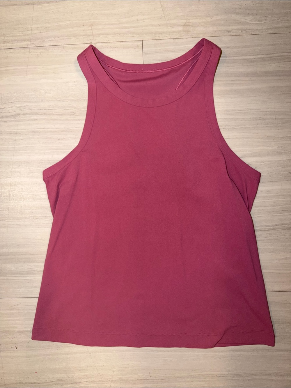 Lululemon 10 Nulu Align Waist-Length Racerback Tank Top